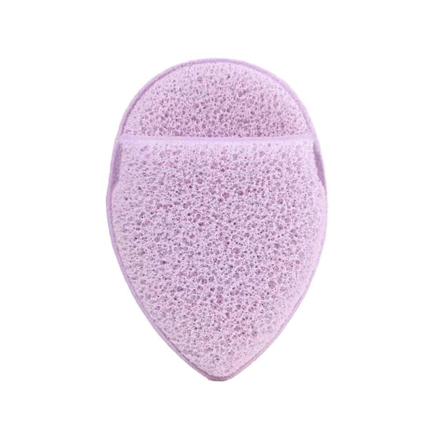 PureGlo Soft Wash Face Cleansing Puff, Reusable Facial Exfoliator Sponge, Deep Pore Cleanser for Beauty Routines, Gentle for All Skin Types, Professional Salon Quality, Pink