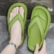 thumbnail image 5 of Hombres Mujeres Eva Flip Flip Soft Soft Comfy Thong Slippers Cushion Sandals Sandalias Toblos de playa para interiores al aire libre, 5 of 6