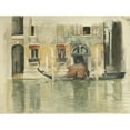 thumbnail image 2 of Venetian Gondola In Front Of A House Poster Print, 2 of 2