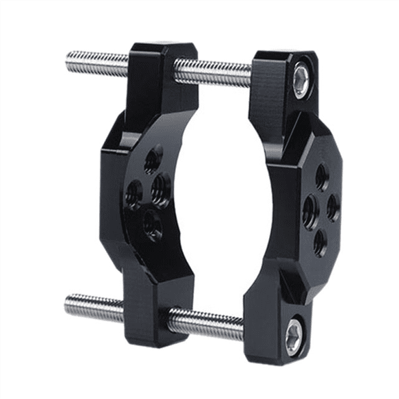 Soporte de de Motocicleta de Aleación de Aluminio de 17-54 mm, Abrazadera de Montaje en Parachoques, Soporte de Lámpara Antiniebla de Auxiliar, Accesorios