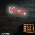 thumbnail image 2 of Glowneon Wine Glass Bottle Led Light, Wine Home Bar Neon Decorations, 2 of 5