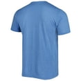 thumbnail image 3 of Men's Homage Light Blue Tampa Bay Rays Hyper Local Tri-Blend T-Shirt, 3 of 3