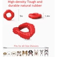 thumbnail image 5 of Dog Chew Toy for Aggressive Chewers Large Breed, Ultra-Tough & Hard Natural Rubber Dog Toy Nearly Indestructible Puppy Toys for Small Medium Breed (Red), 5 of 7