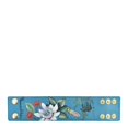 thumbnail image 5 of Anuschka Painted Leather Cuff | Hand Painted Original Artwork | Royal Garden, 5 of 5
