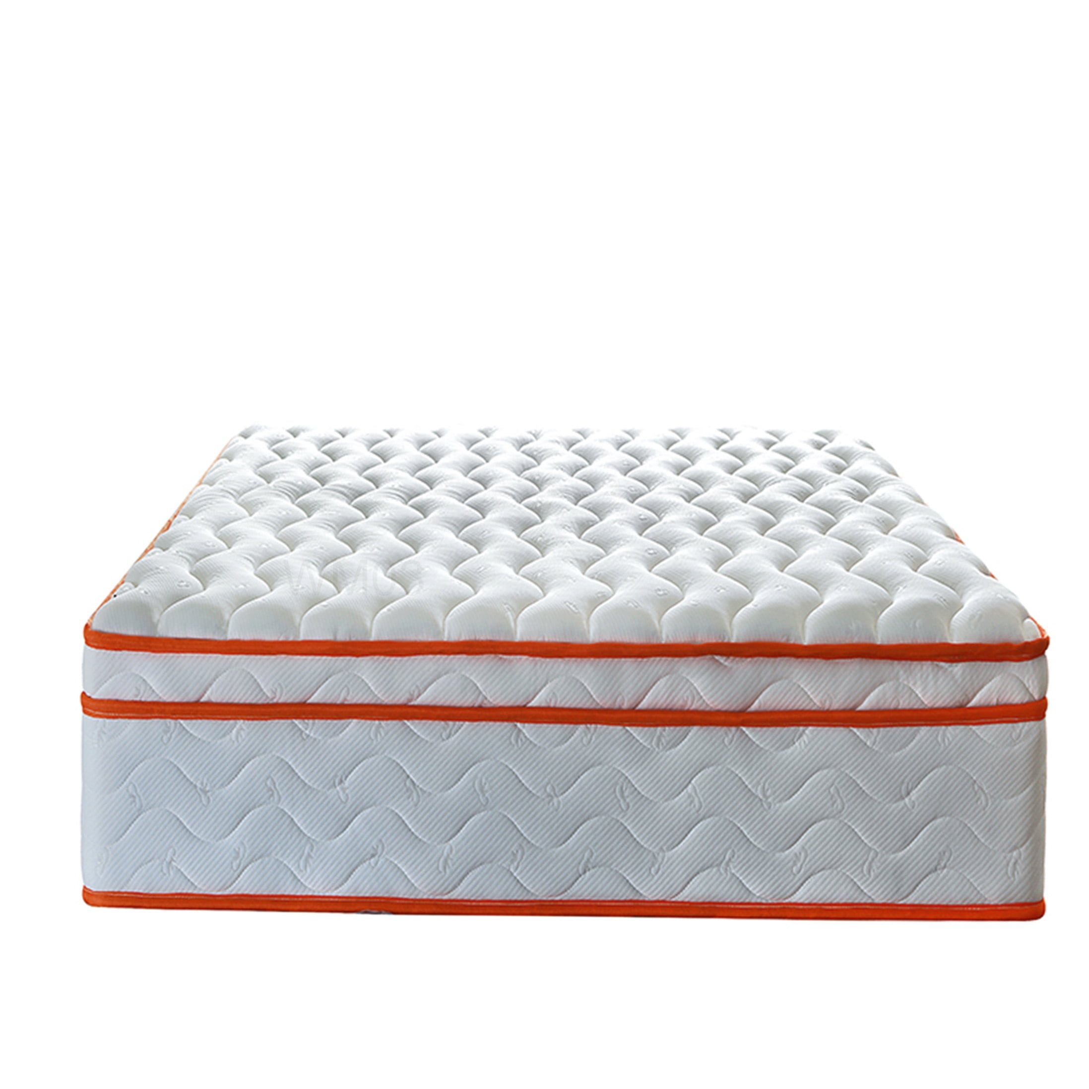 CHAMPFLAG King Size Mattress 10 Inch Hybrid, Medium Firm Feel, Gel Memory Foam, Pocket Coils for Support, Motion Transfer Isolation, Fiberglass-Free