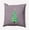 Light Purple, variant on 16" x 16" Simply Daisy Cartoon Christmas Tree Polyester Accent Pillow, Forest Green (1 Count)