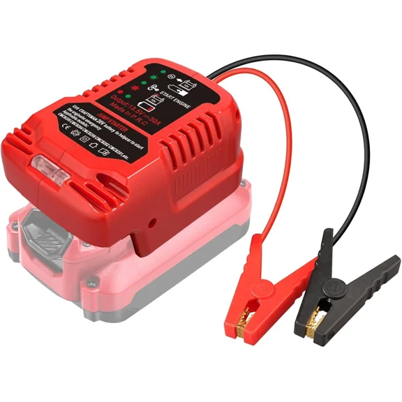 Jumper Cables Jump Charger for Craftsman 20V V-20 Battery 11AWG 30A Jump Starter