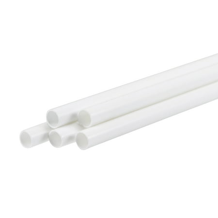 

Uxcell 6.5mmx8mmx250mm White Plastic Model Tube ABS Round Tube for Model Making DIY 5 Pack