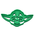 thumbnail image 5 of INSPIRED BY STAR WARS COOKIE CUTTERS  Inspired By Star Wars Darth Vader Black Mask, Green Yoda and Brown Chewbacca Face Head Cookie Cutters (3 Pack), 5 of 5
