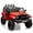 Red, variant on 24V 4-wheel Drive Kids Ride-On Truck with Remote Control | 2-Seater Off-Road UTV, Switchable 2WD/4-wheel Drive, LED Lights & Storage for Boys Girls 3-8 Years Old