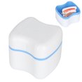 thumbnail image 2 of False Teeth Container, Storage Box Case Denture Case,  Appliance For Denture Bath Travel, 2 of 8