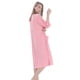 thumbnail image 5 of Camisón fino de primavera y verano para mujer, pijama de largo medio con cremallera, ropa de casa para mujer con sobrepeso, toalla de baño para mujer, 5 of 6