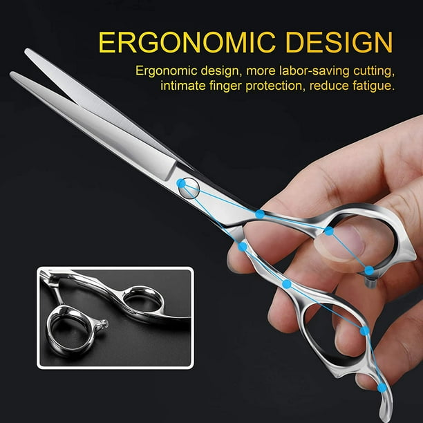 Professional Japanese Stainless Steel Hair Scissors (6 Inch) for
