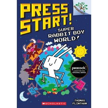 Press Start! Super Rabbit Boy World!: A Branches Book (Press Start! #12): Volume 12, (Paperback)