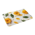 thumbnail image 2 of Daiia Sunny Yellow SunFlower Front Door Mat, Heavy Duty Durable Welcome Mat for Outdoor Indoor, Dirt Trapper Waterproof Super Absorbent Door Mat, 16" x 24", 2 of 9