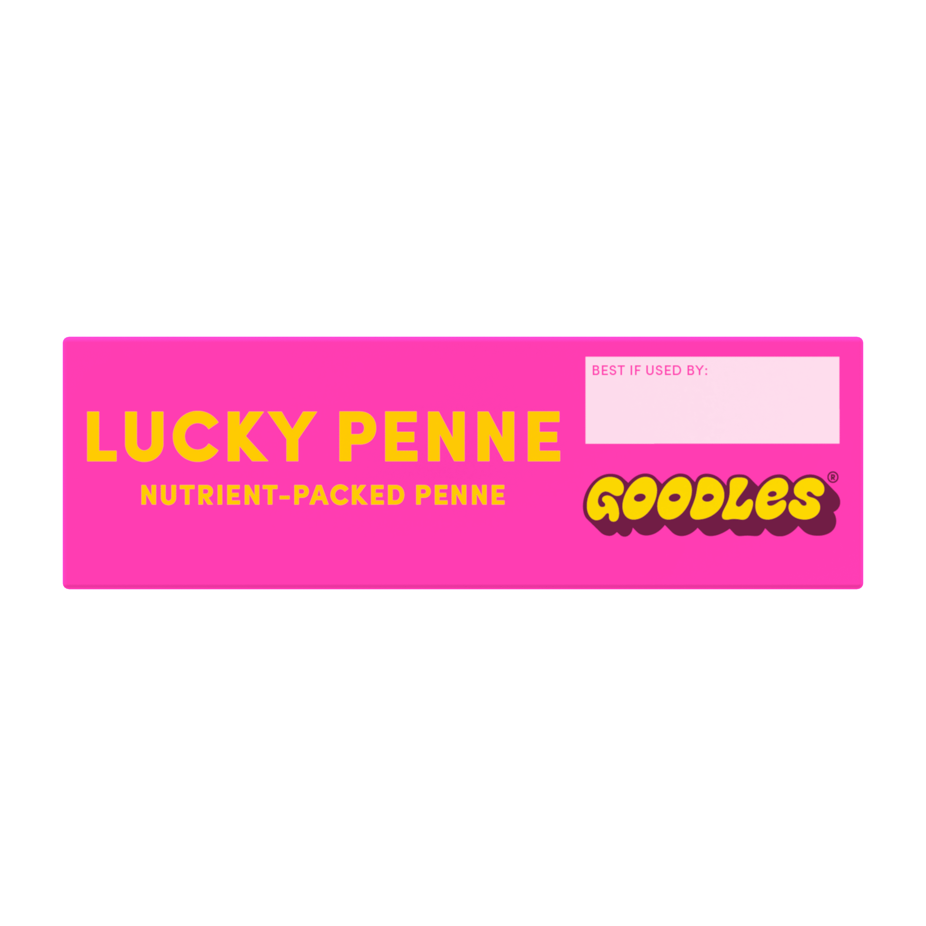 (3 pack) Goodles Protein-Packed Dry Pasta Lucky Penne 8 oz