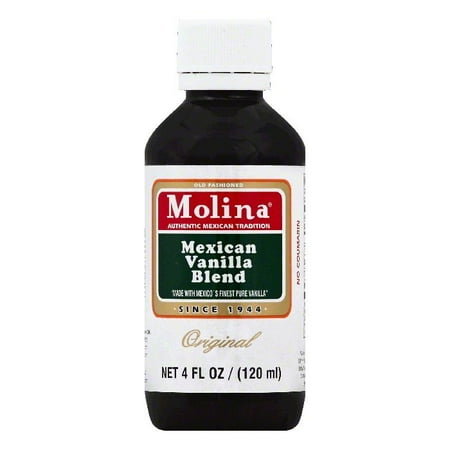 Molina Original Mexican Vanilla Blend, 4 OZ (Pack of