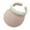 Pink, variant on Straw Visors for Women Summer Wide Brim Uv Protection Sun Visors with Pearl Headband Beach Sun Hat