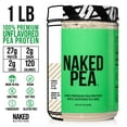 thumbnail image 6 of Naked Pea - Pea Protein Isolate - Plant Based, Vegetarian & Vegan Protein. Easy to Digest, Non-GMO, No Lactose, No Soy and Gluten Free - 15 Servings, 6 of 8