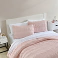 thumbnail image 4 of Poppy & Fritz Scrunch Stripe Pink Full/Queen Quilt Set, 4 of 11