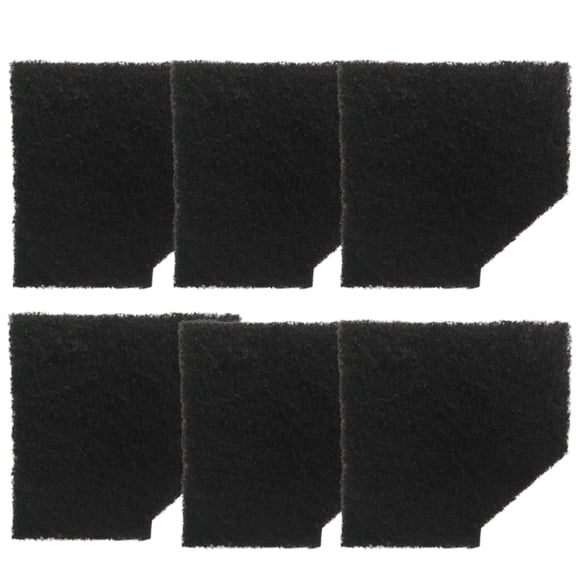 Qzbhct 6 Pcs Medium Fish Tank Filter Cartridge for Aqueon QuietFlow Internal Power filters with SmartClean Technology 20G 30 Gallon Aquarium Pad Replacement