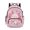 Pink - Axolotl Flower, variant on DISNIMO Frog Mushroom Printed Girls Backpack Cute School Backpack for Girls Kids Teens Durable Lightweight Bookbag with 1 Main Compartment, Front Zipper Pocket
