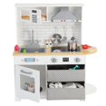 thumbnail image 1 of Cocina de Juguete para Niños con Luces y Sonidos | Incluye Accesorios | Madera MDF Segura | Color Blanco | +3 Años | Ideal para Regalo, 1 of 11