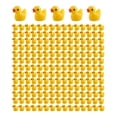thumbnail image 1 of 100/200PCS Mini Rubber Ducks Miniature Resin Ducks Yellow Tiny Duckies,, 1 of 1