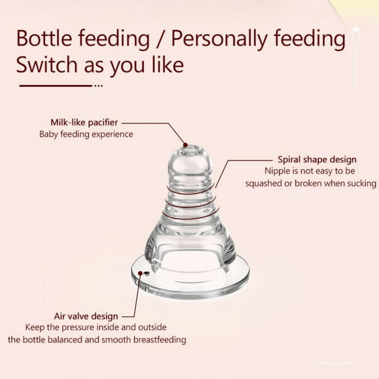 125ml/4.23oz Standard Mouth Baby Drinking Juice Bottle Newborn Feeding  Supplies Kids Toddler Bottle Feeder Dropper Children Accessories