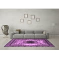 thumbnail image 3 of Ahgly Company Indoor Rectangle Oriental Pink Industrial Area Rugs, 4' x 6', 3 of 4