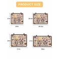 thumbnail image 7 of Large Induction Cooktop Protector Mat Farmhouse Coffee Time Stove Top Covers for Electric Stove, Vintage Gnomes Desserts Khaki Plaid Decorative Stove Burner Cover Mats, Glass Top Stove Cover, 7 of 7