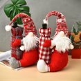thumbnail image 1 of Botella de Vino en Forma de Muñeco Sin Rostro de Navidad onlyliua Decoración para Mesa Navideña, 1 of 6
