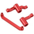 thumbnail image 2 of Conjunto De Dirección De Coche RC, Conjunto De Dirección 18109 Duradero Fuerte De Alta Resistencia Para Coche 1/18 RC OTVIAP Rojo, 2 of 8