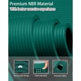 thumbnail image 5 of YR Thick Yoga Mat 15mm NBR 78"x35" Wide Exercise Workout Mats for Home Gym Floor Fitness Pad, Green, 5 of 9