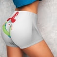 thumbnail image 2 of Sikiie Hello Summer Gnome 2 Print Workout Shorts Women Scrunch Butt Gym Shorts Seamless High Waist Tummy Control Yoga Biker Athletic Shorts, 2 of 5