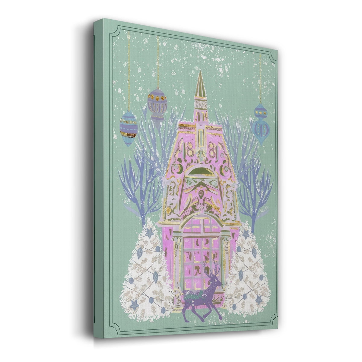 Winter Holidays I- Gallery Wrapped Canvas
