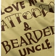 thumbnail image 5 of Love My Tattooed And Bearded Uncle Toddler Boy Girl T Shirt Infant Toddler Brisco Brands 24M, 5 of 6