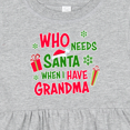 thumbnail image 4 of Inktastic Who Needs Santa when I Have Grandma Girls Baby Dress, 4 of 5