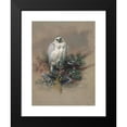 thumbnail image 2 of Joseph Wolf 18x24 Black Modern Framed Museum Art Print Titled - The Greenland Falcon (1861-1867), 2 of 5