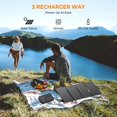 thumbnail image 4 of Generador solar powkey de 200W, 146Wh, 110V, portátil, 4 of 8