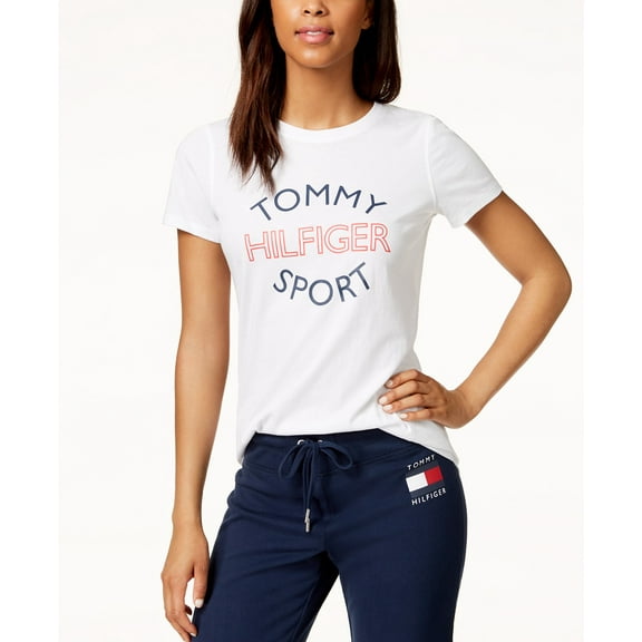 Tommy Hilfiger Womens Logo T-Shirt Size M