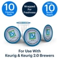 thumbnail image 3 of Paquete de 10 unidades de Keurig compatibles con Rinse Pods Essential Values, 3 of 9