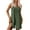 A01_Army Green, variant on Bzhegqhd Women's Summer Women's Pocket Suspender Shorts Jumpsuit Strap Pants