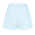thumbnail image 6 of hotojiny Womens Casual Shorts Soft Wide Leg Baggy High Waisted Pull on Shorts Summer Fashion Beach Shorts with Pockets, 6 of 6