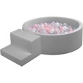 thumbnail image 6 of HOFISH Foam Ball Pit for Children Toddlers,Baby Playpen Ball Pool Soft Round Designed Easy to Clean or Install,Ideal Gift for Babies Infants Indoor and Outdoor Game- (Balls NOT Included) Light Pink, 6 of 8
