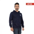 thumbnail image 4 of Sudadera Para Hombre K-SWISS Con Gorro Y Cierre Frontal Azul Talla G, 4 of 4