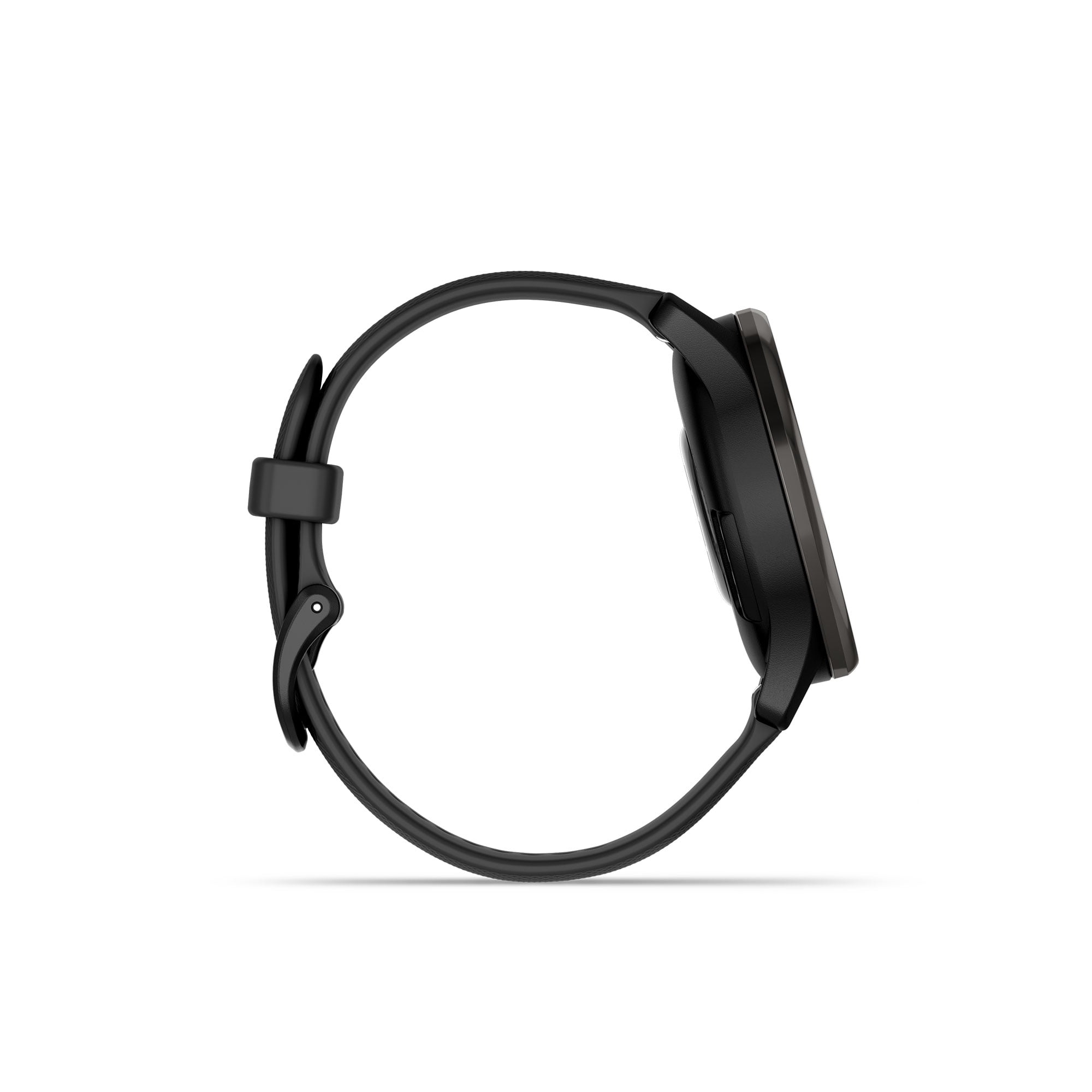 Garmin vivomove Trend Hybrid Smartwatch Slate Bezel - Black Case