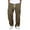#233-Brown, variant on Kakii Men's Drawstring Sweatpants, Relaxed Fit Casual Joggers with Side Cargo Pockets, Elastic Waist Lounge Pants
