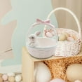 thumbnail image 1 of tredstone Ceramic Rabbit Easter Basket Porcelain bunny bowls Flower Pot Home Decor 12cmx12cmx13.5cm, 1 of 9