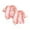 Pink, variant on Hienoo Toddler Girls Tee Shirt, 2-Pack, Cartoon Short Sleeve T Shirt Children's Casual Tshirt